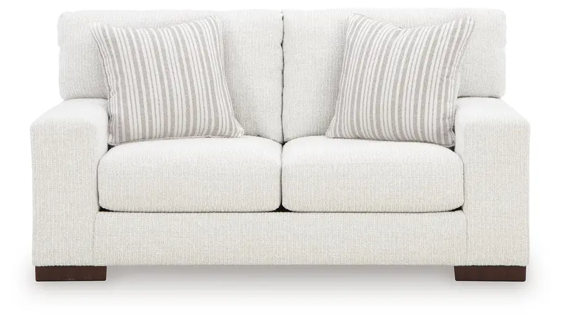 Hartside Frosted Fabric Loveseat