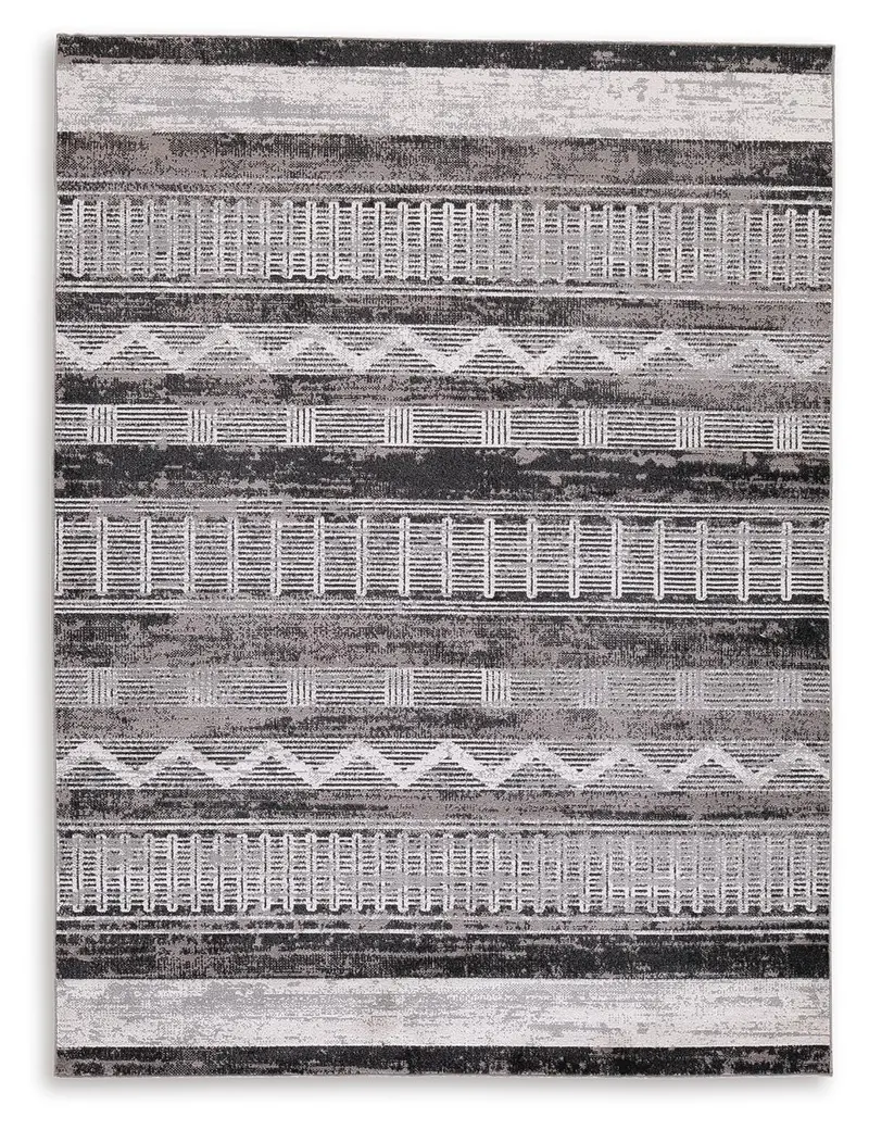 Henchester Washable Multicolor Area Rug – Medium Size