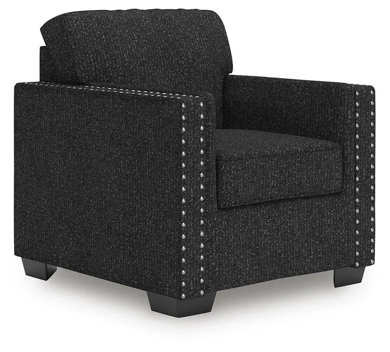 Jasmine Peaks Coal Armchair
