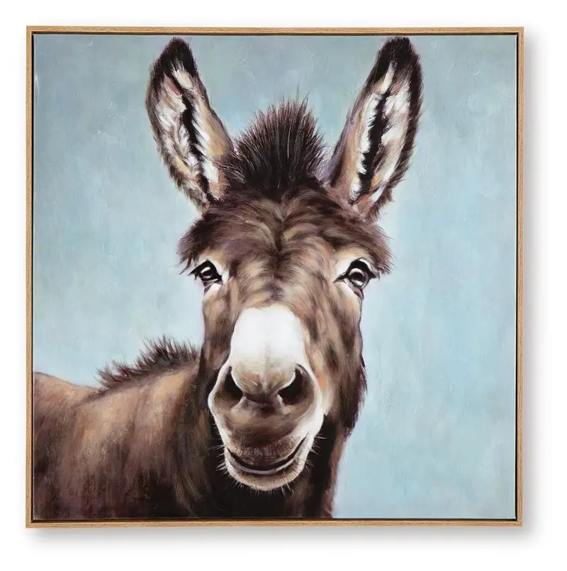Landerton Coastal-Inspired Brown, Blue & White Wall Art