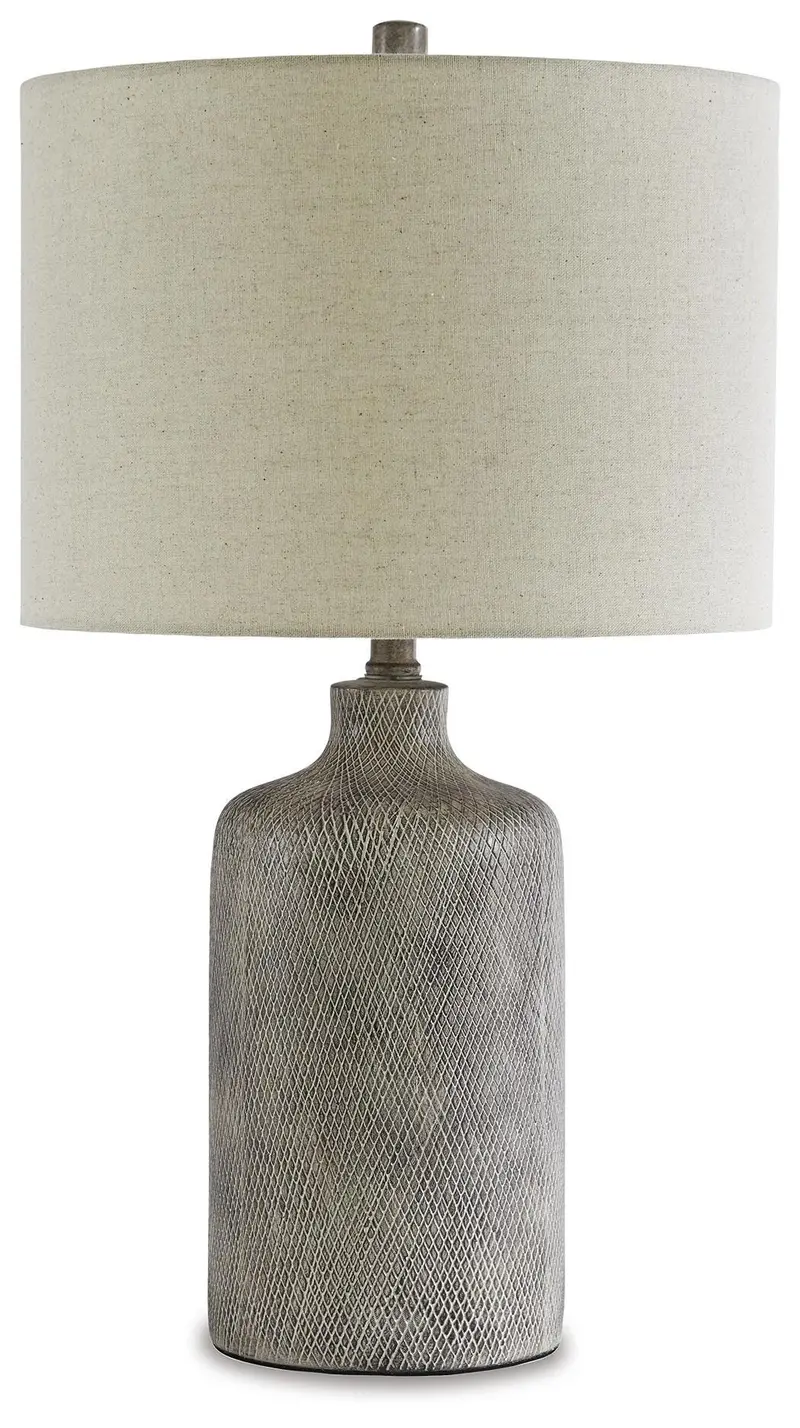Linus Antique Black Ceramic Table Lamp – Vintage-Inspired Design