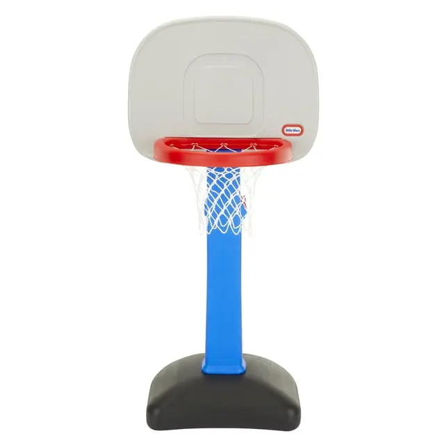 Little Tikes TotSports Adjustable Basketball Hoop – Toddler-Friendly System for Ages 18M–5Y