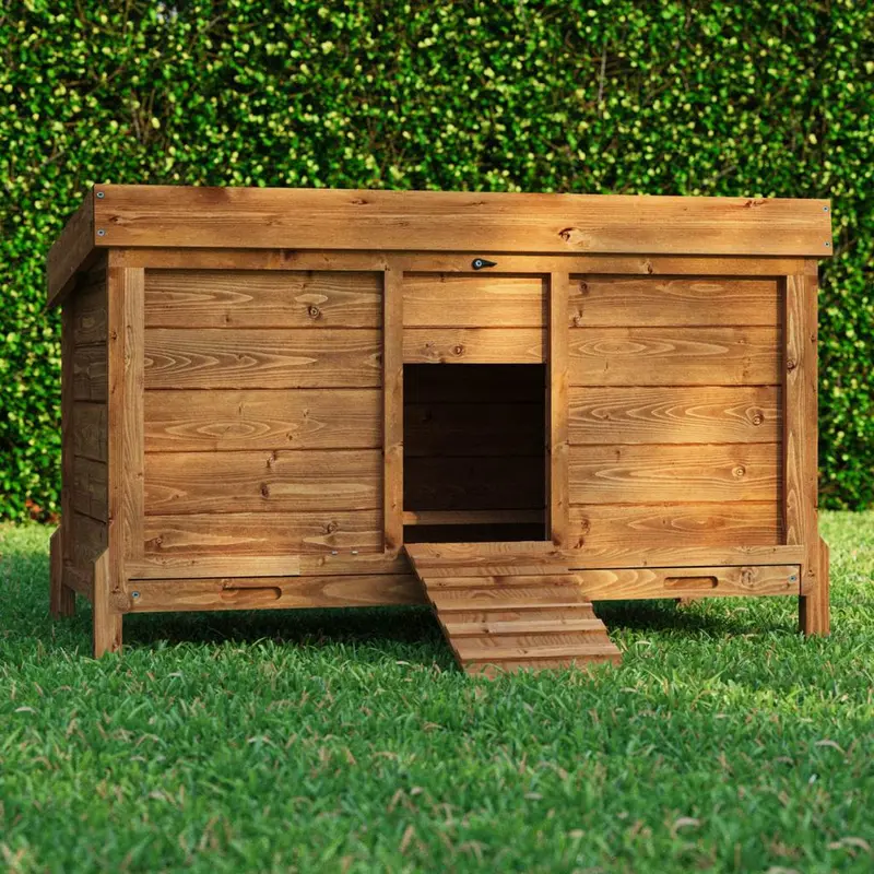 Mary 4ft Chicken Coop – Hen House with Integrated Run