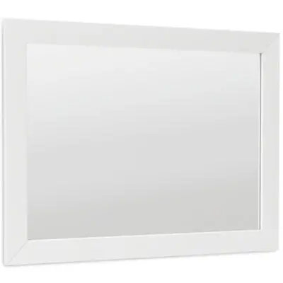 Mollviney Crisp White Shabby Chic Bedroom Mirror
