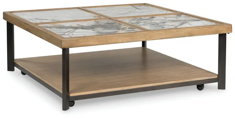 Montia Multi-Height Square Cocktail Table Set
