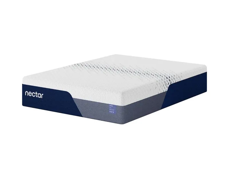 Nectar Luxe Memory Foam Twin XL Mattress – White Extended Length for Tall Sleepers