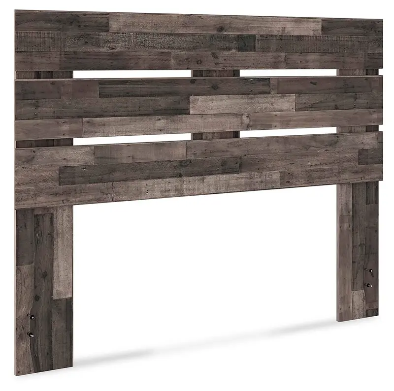 Neilsville Multi-Tone Gray Queen Panel Headboard