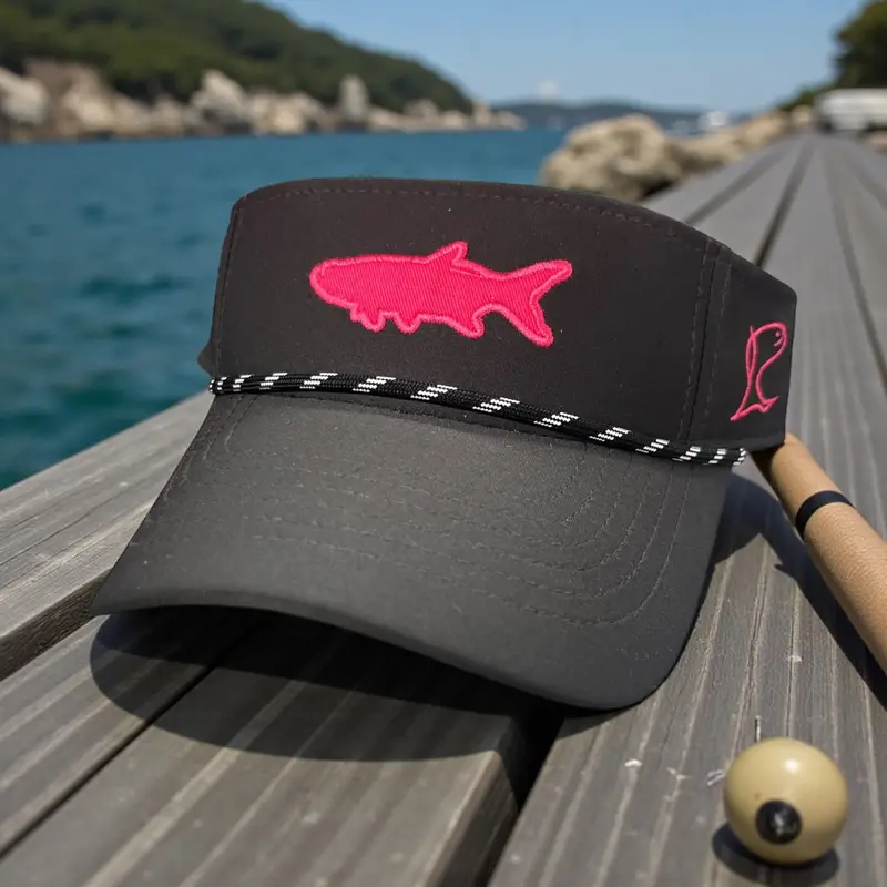 Neon Tarpon Rope Visor Cap