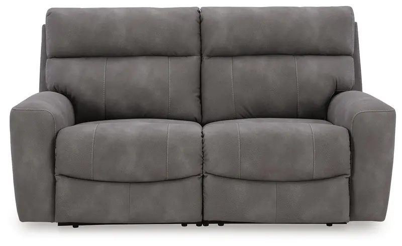 Next-Gen Durapella Slate 2-Piece Power Reclining Sectional