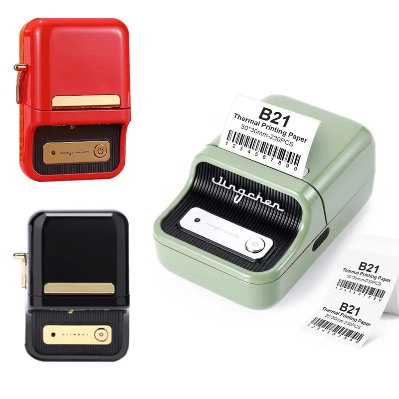 NiiMbot B21 Portable Bluetooth Thermal Label Printer – Wireless & Compact
