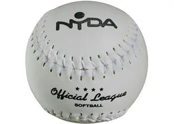 NYDA 12-Inch Soft Core Softball for Youth and Adaptive Play