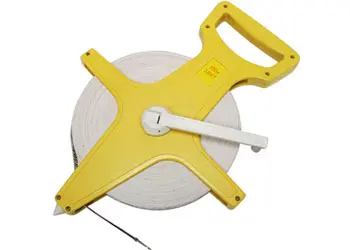 NYDA Fiberglass 100-Meter Measuring Tape for Field Layout
