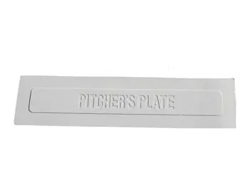 NYDA Rubber Baseball Pitcher’s Mound Base Plate