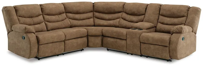 Partymate Brindle Two-Piece Power-Recline Sectional