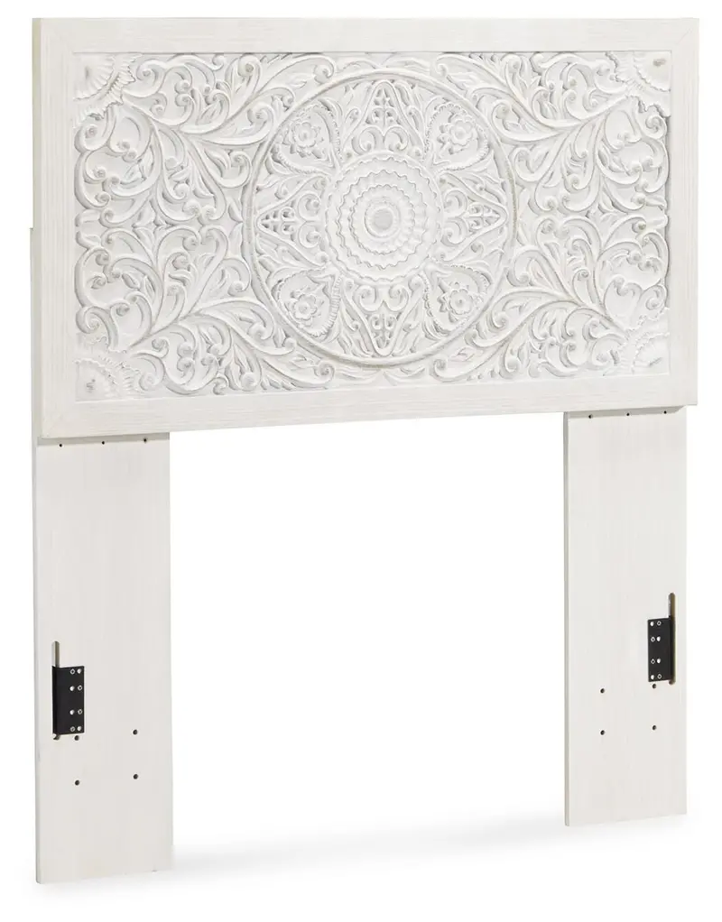 Paxberry Whitewashed Twin-Sized Panel Headboard