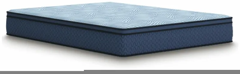 Peak 2.0 12-Inch Hybrid King Mattress – Light Blue Adaptive Support System