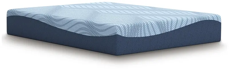 Peak 2.0 Memory Foam Mattress – 12-Inch Light Blue California King