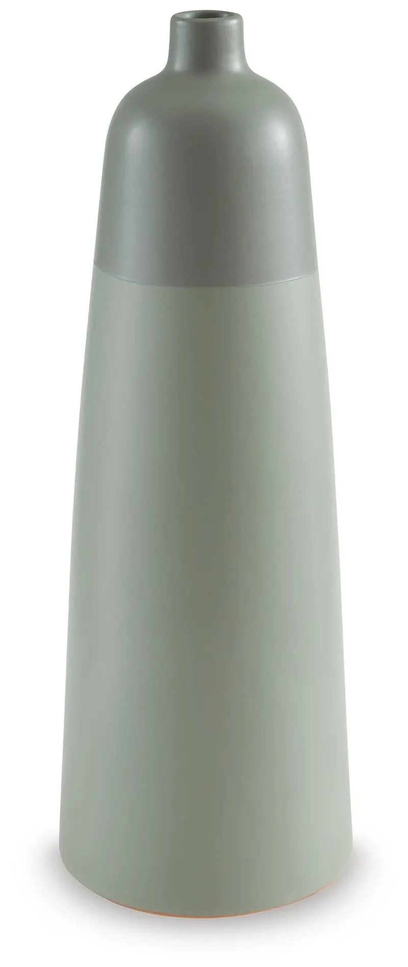 Peerland Handcrafted Sage Green Stoneware Vase