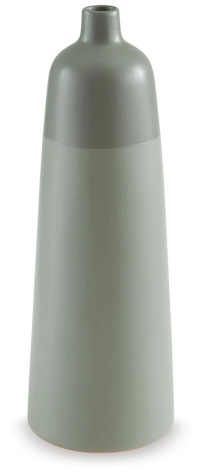 Peerland Organic Sage Green Ceramic Vase