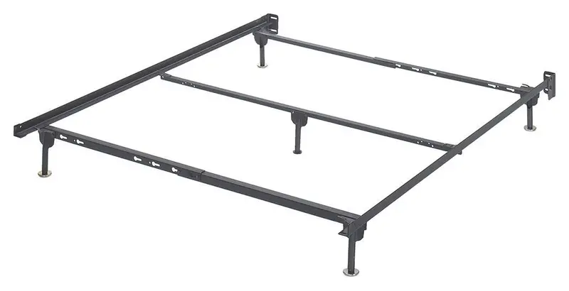Platform Metallic Queen-Sized Bolt-On Bed Frame