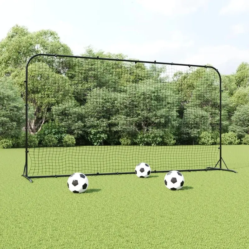 Premium Spring-Loaded Football Rebounder (366x183cm) | Pro-Grade Training Net for Skill Development by VIDAXL