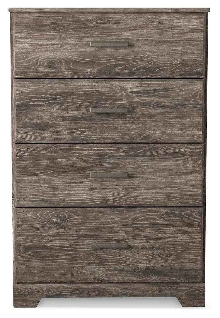 Ralinksi Gray Four-Drawer Tall Chest