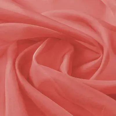 Red Voile Fabric Roll – Sheer 100% Polyester Decorative Drapery (1.45 × 20 m) by VIDAXL