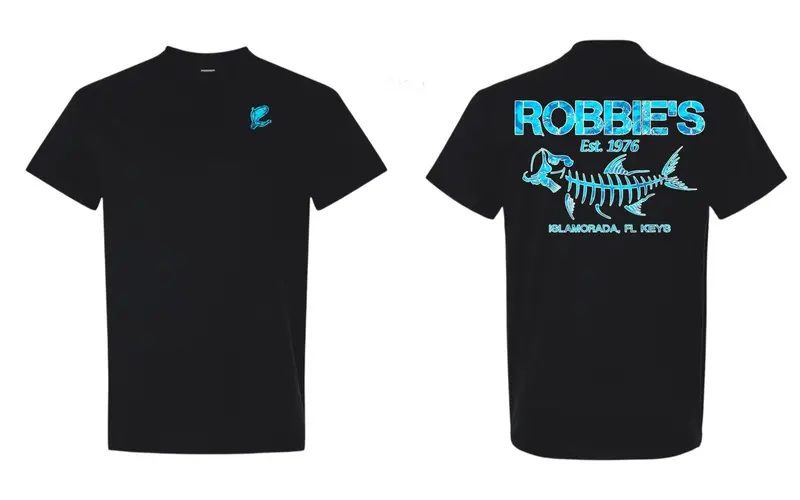 Robbie’s Ocean Camo Short Sleeve Tee