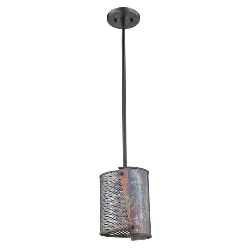 Ryker Bronze Patina Single-Light Pendant Fixture