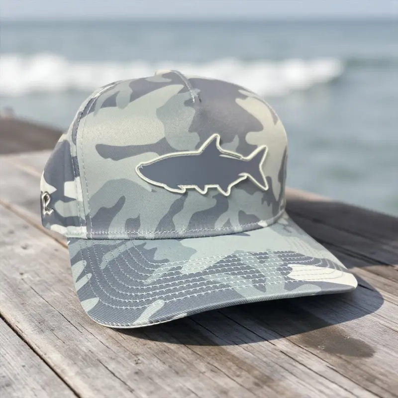 Sea Camouflage Tarpon Patch Cap