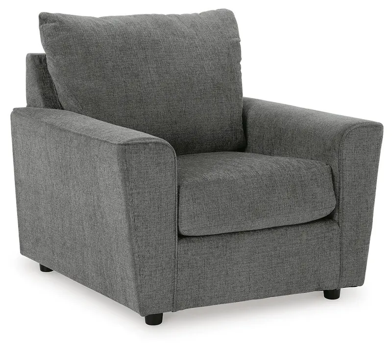 Stairatt Gravel Textured Accent Chair