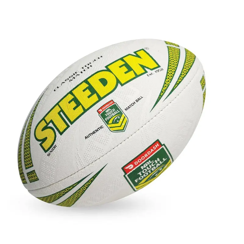 Steeden NRL Classic Touch Football – Official-Style Rubber Touch Ball