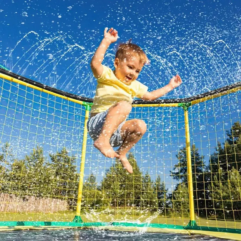 Trampoline Water Sprinkler Attachment | Outdoor Cooling Spray System for Summer Play by VINSANI