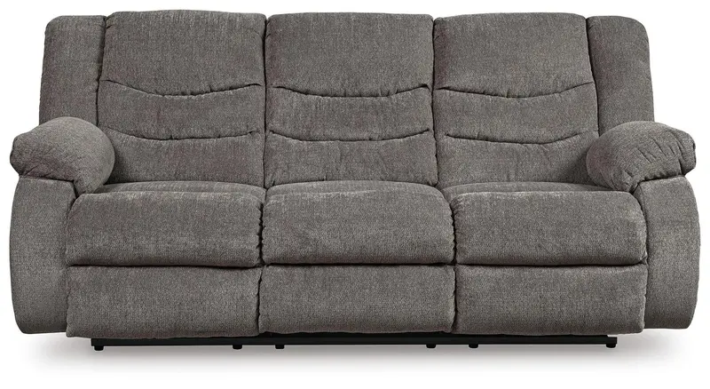 Tulen Gray Power Reclining Sofa