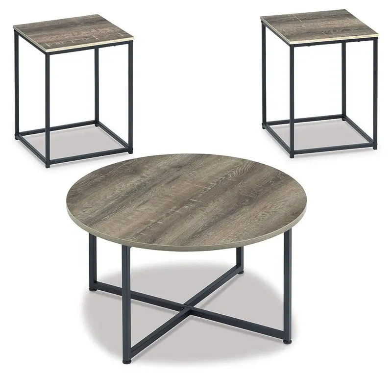 Wadeworth Two-Tone Occasional Table Set – 3-Piece Collection