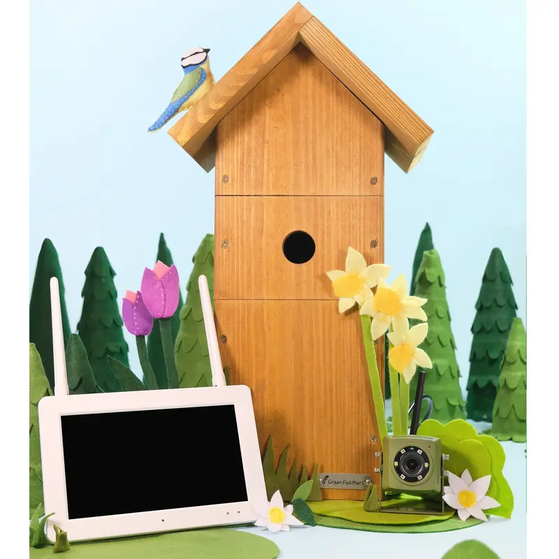 Wireless Bird Box Camera and Monitor Starter Bundle