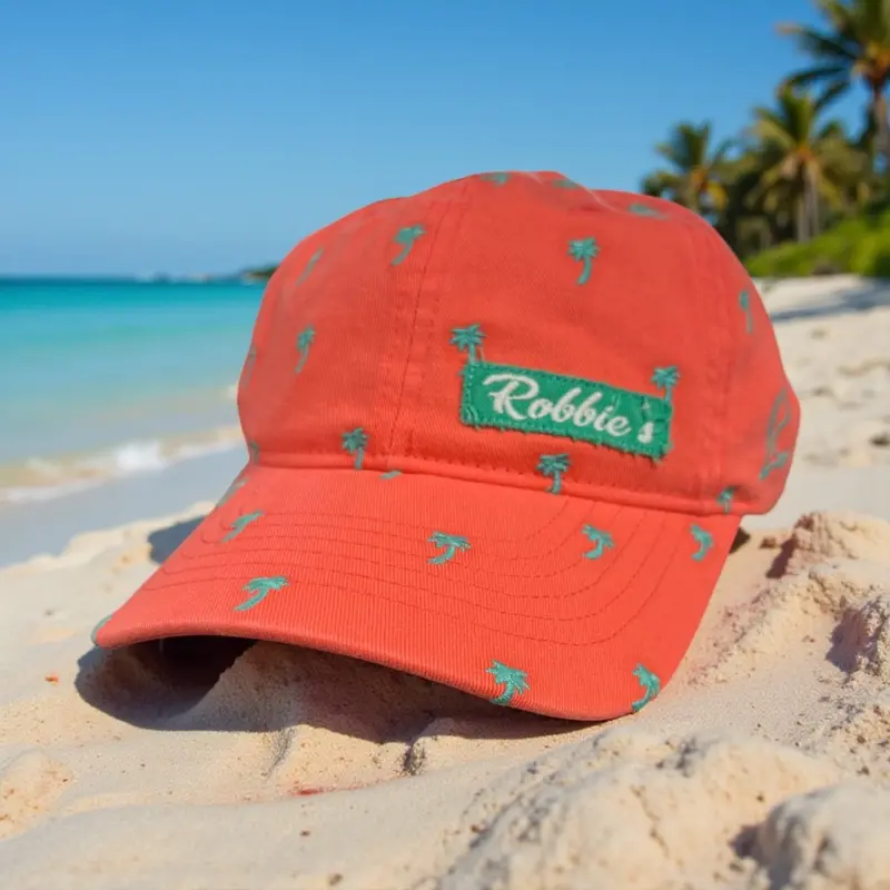 Women’s Palm Tree Print Summer Hat